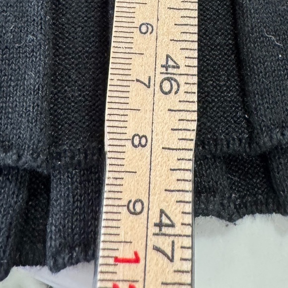 LouLou Studio Women Gaya Black Ribbed Mock Neck Dress Size XS - Picture 7 of 7